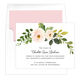 Pink Rose Spray Folded Sympathy Cards Image 4 of 4